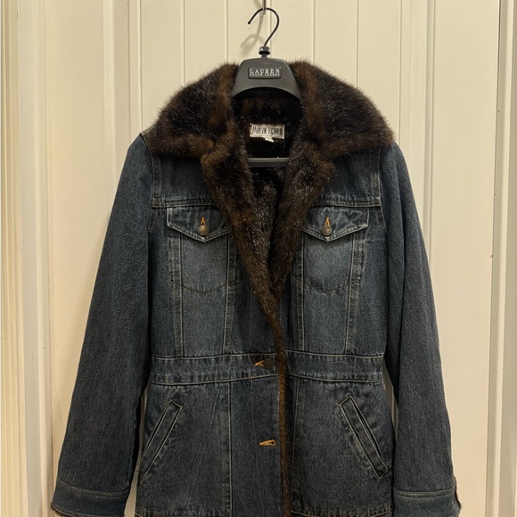 Marvin Richards Brown Faux Fur Coat - Picture 1 of 13